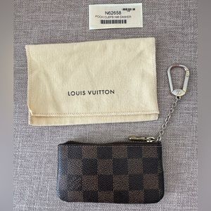Louis Vuitton Damier Ebene Key Pouch